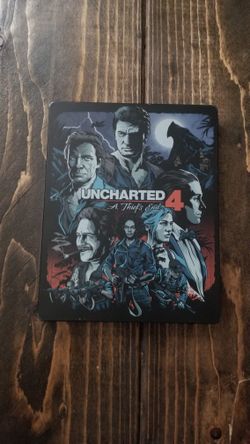 Uncharted 4: A Thief's End Steelbook Edition - Sony PS4 - LIKE NEW !!!!