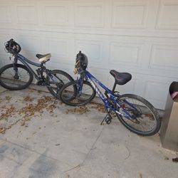 Kids Bikes 24", $50 For Both Or Best Offer