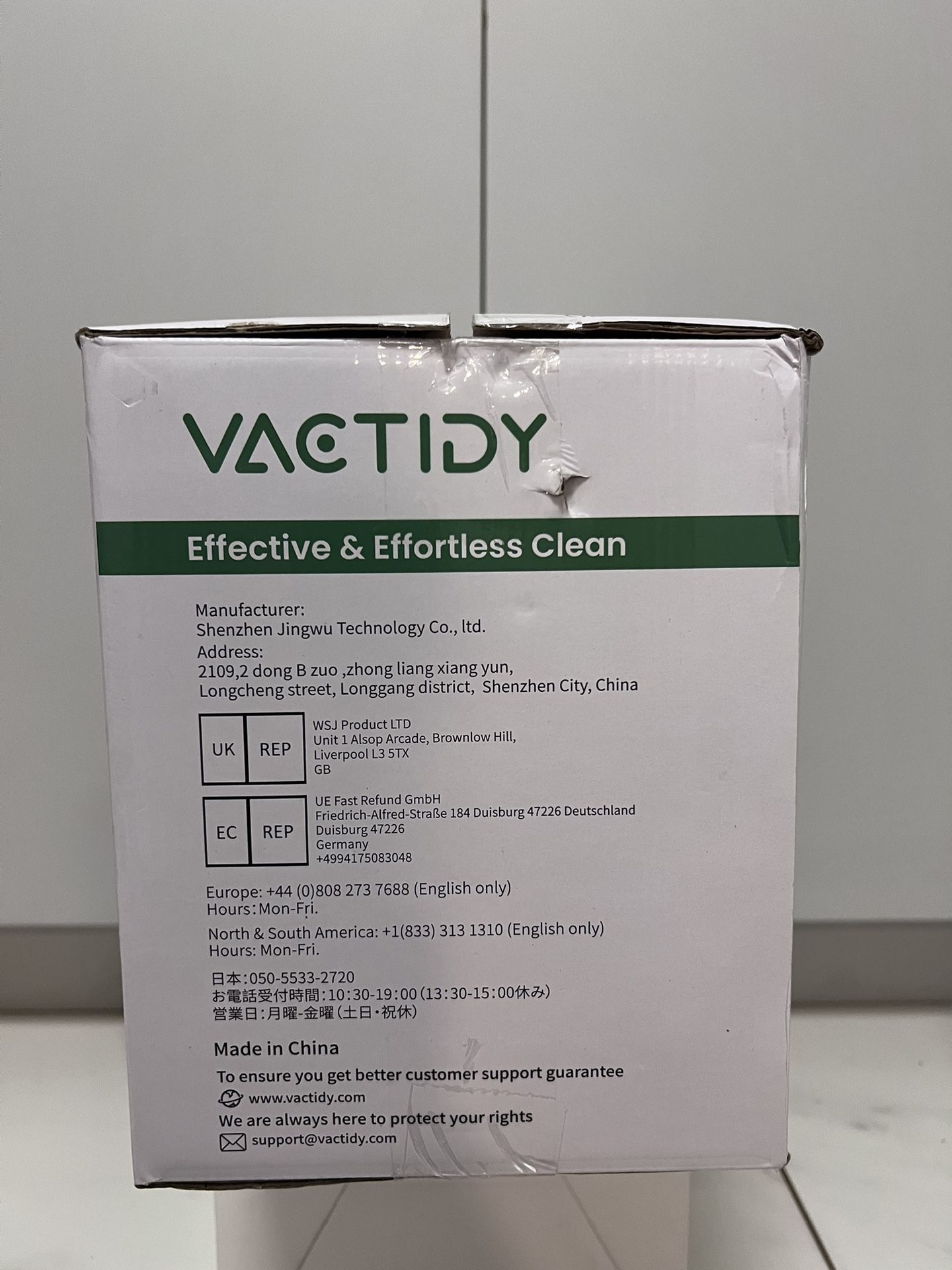 Vactidy Blitz V8 Vacuum Cleaner