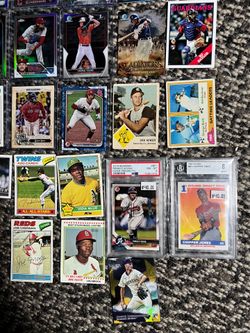 Otahni , Ronald acuna jr PSA rookie , Kurtz, 550 baseball card lot
