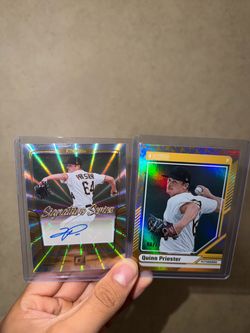 Quinn Priester Donruss Baseball Card Lot