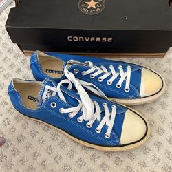 Blue Converse Size 9 Men