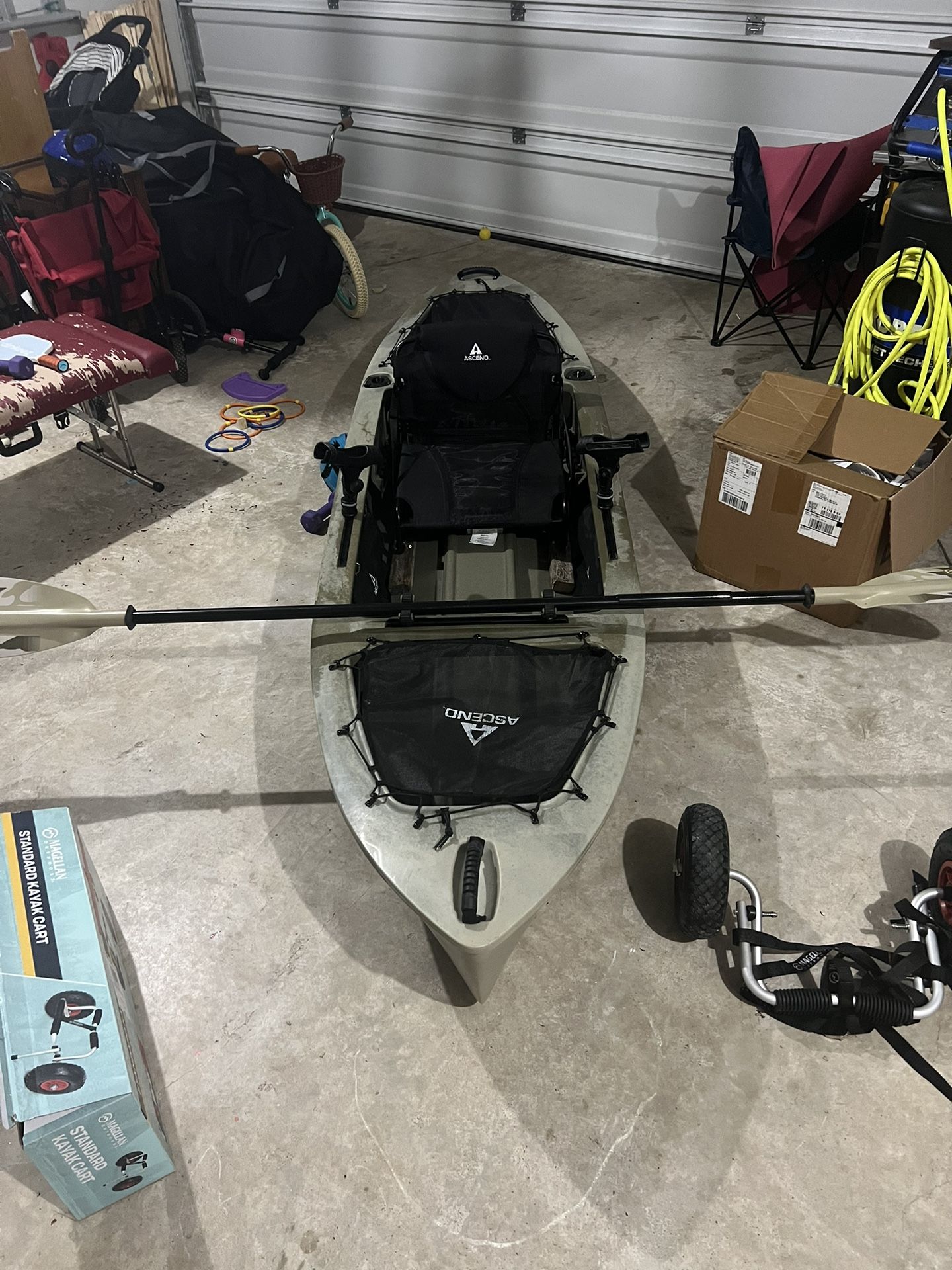 Ascend H10 kayak Ready To Fish