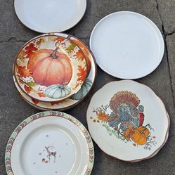 Seasonal glass plates