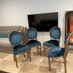 Antique Chairs  Newly Upholstered / Galleria Area