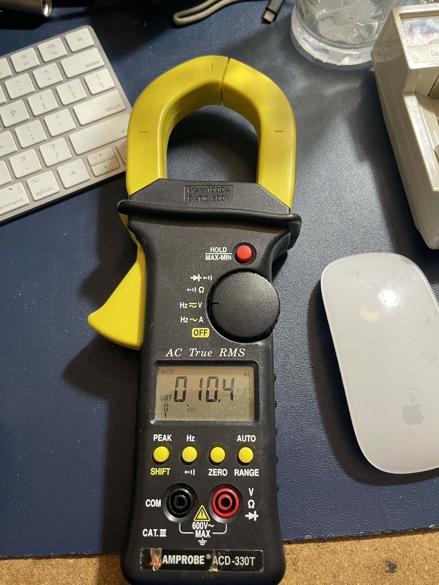 AMPROBE ACD-330-T DIGITAL CLAMP-ON VOLT/AMP/OHM METER