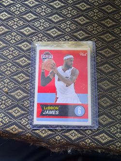 Panini Past And Present LeBron James 2012