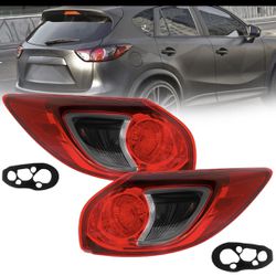 Rear Tail Lights For 2013-2016 Mazda CX-5 Outer Mounted 