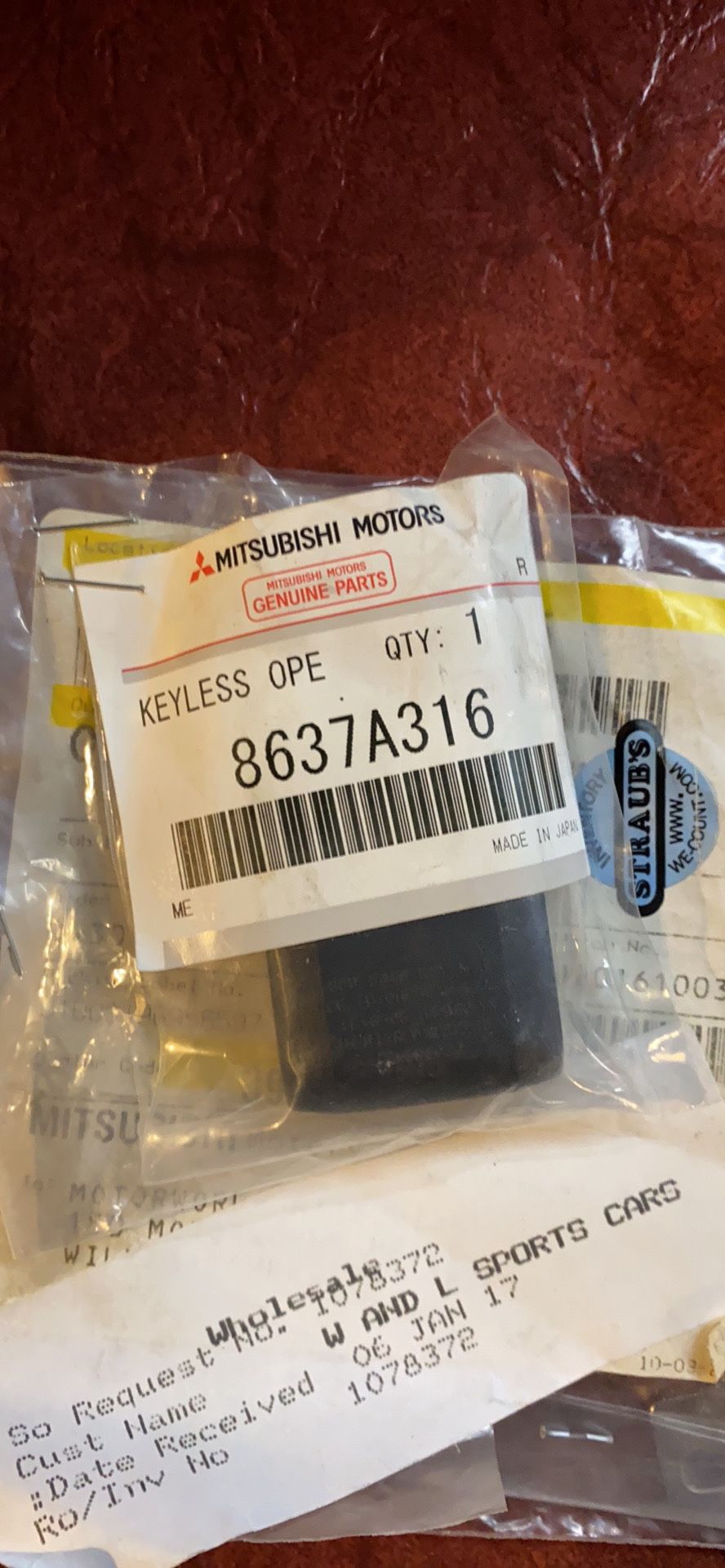 New Mitsubishi Outlander Key
