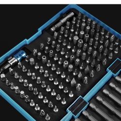 Stark USA 148-Piece Screwdriver Bit Set Hex Tamper Phillips Torx Flat Head Phillips with Storage Case 33808