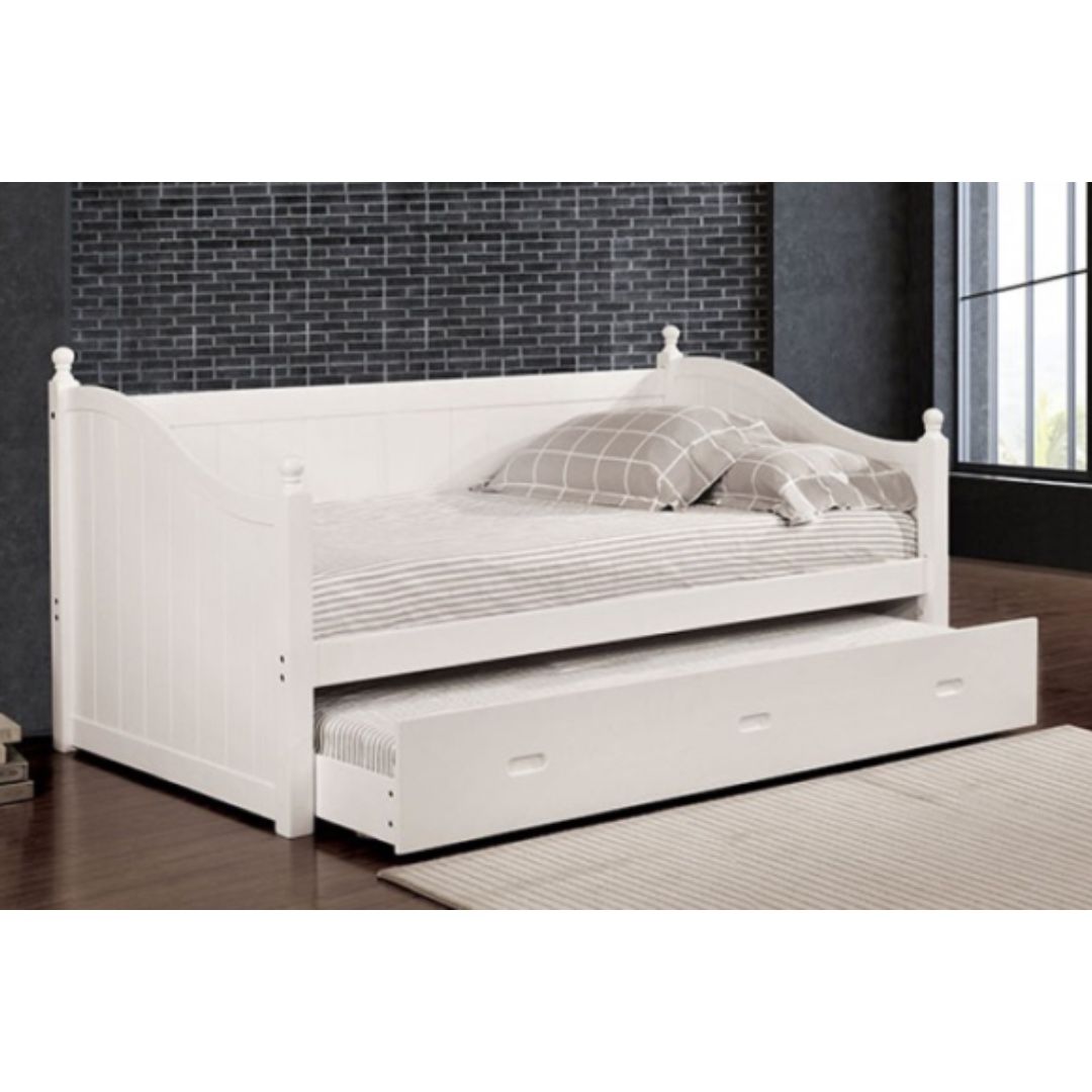 White Daybed With Trundle