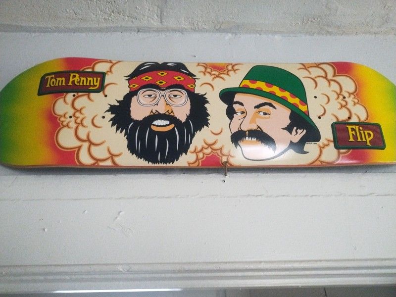 Skateboard Deck Flip  100 Bucks 