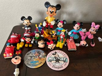 Disney Mickey and Minnie figurines