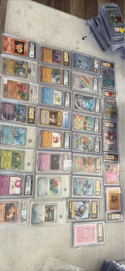 Pokemon graded cards 30 pices