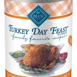 Blue Buffalo Turkey Day Feast In Gravy Family Favorite Recipes Grain-free Wet Dog Food 12.5oz