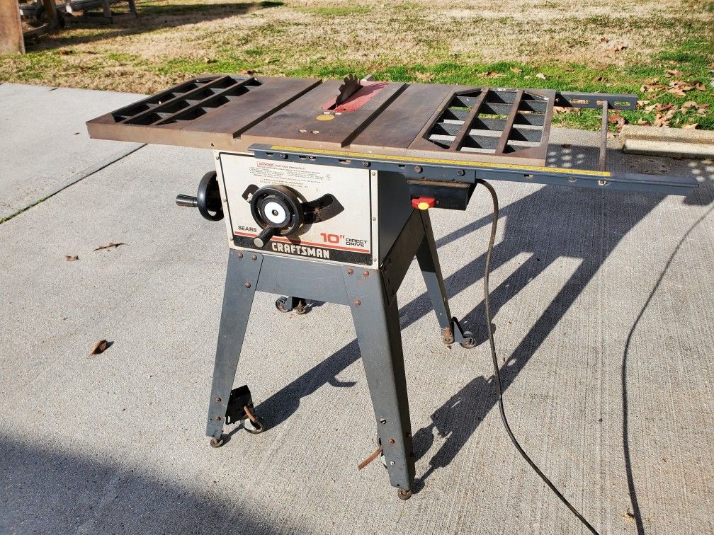 Craftsman 10" Table Saw