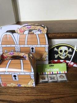 Pirate party supplies - $25