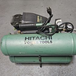 Hitachi Dual Tank Two Horsepower Air Compressor