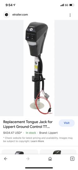 Lippert Power Tongue Jack