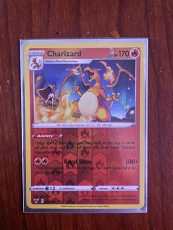 Charizard Pokémon TCG Holo Card 025/185