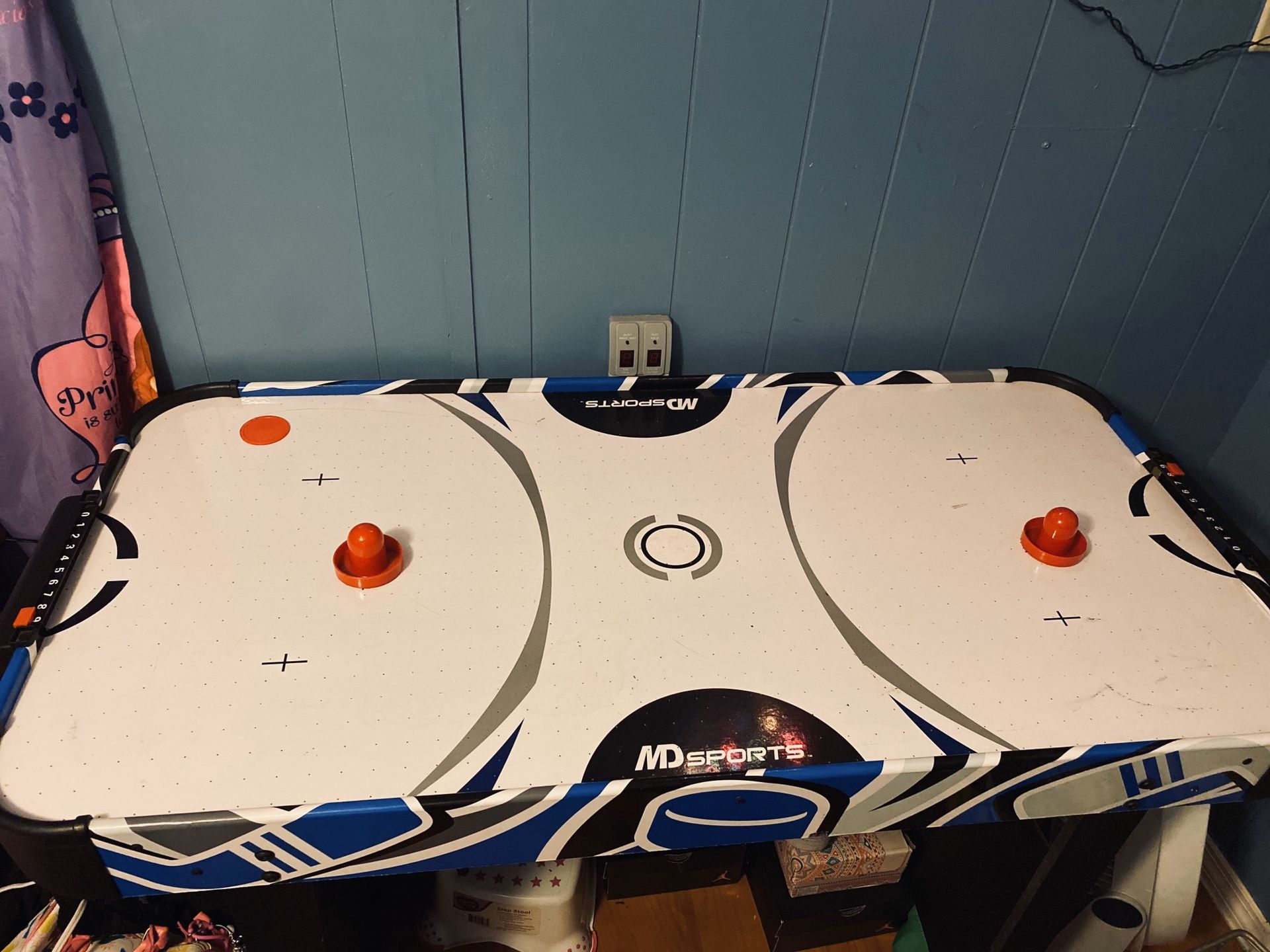 Md Sports Air Powered Hockey Table