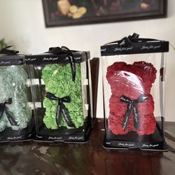 Valentines Colorful Rose Bears 🧸🩷