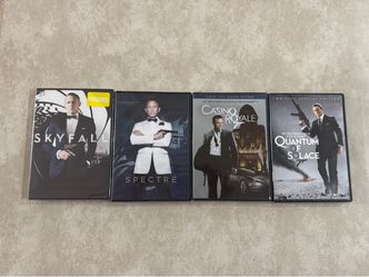 James Bond 007 DVD Daniel Craig Collection – 4 Films