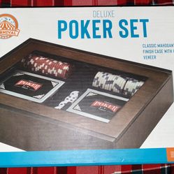 Brand New Deluxe Poker Set!