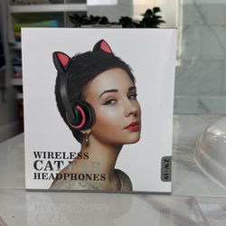 Wireless Cat Ear Headphones
