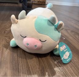 Squishmallows Sleepamallows Belana Cow Plush