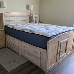 Bedroom Set (Full Size) + Matress