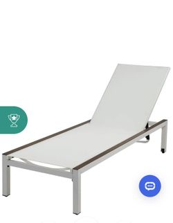 GRAND PATIO Outdoor Chaise Lounge Mesh Sling Lounge Chairs with Wheels & 4 Adjustable Backrest Postions for Poolside Beach