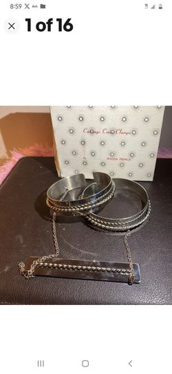 Antique baby carriage clamps