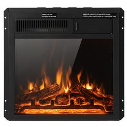 NEW Electric Fireplace Insert With Remote