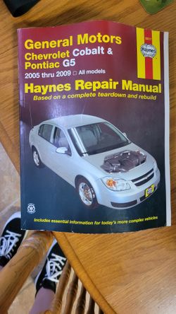 Hayne Chevy Cobalt Repair Manual
