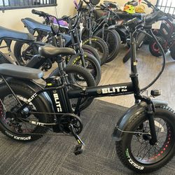 Blitz BL1 Foldable Electric Bike 750W/48V