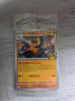 Pokemon Archeops fossil museum promo
