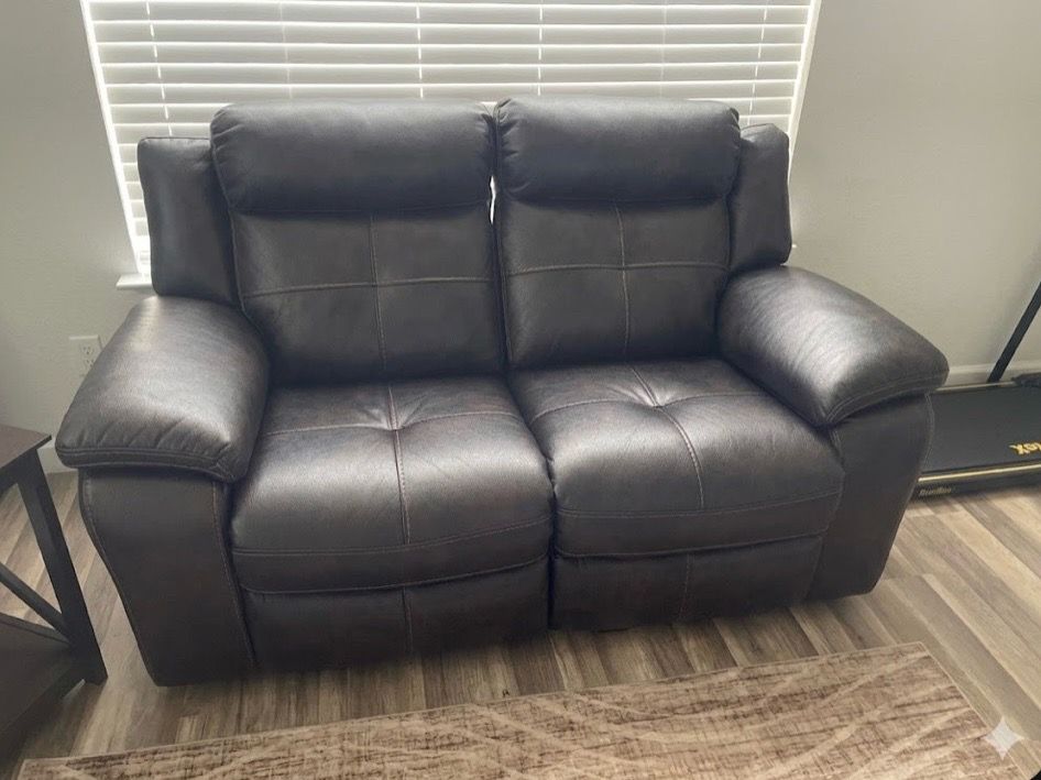 Love seat recliner