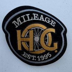 HOG Member Harley Davidson Owners Group Mileage EST. 1995 New Biker Vest Jacket Patch