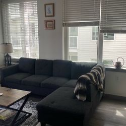 Brand New Dark Grey Couch 