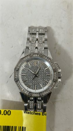 Bulova Crystal-Set Silver-Tone Watch#53262