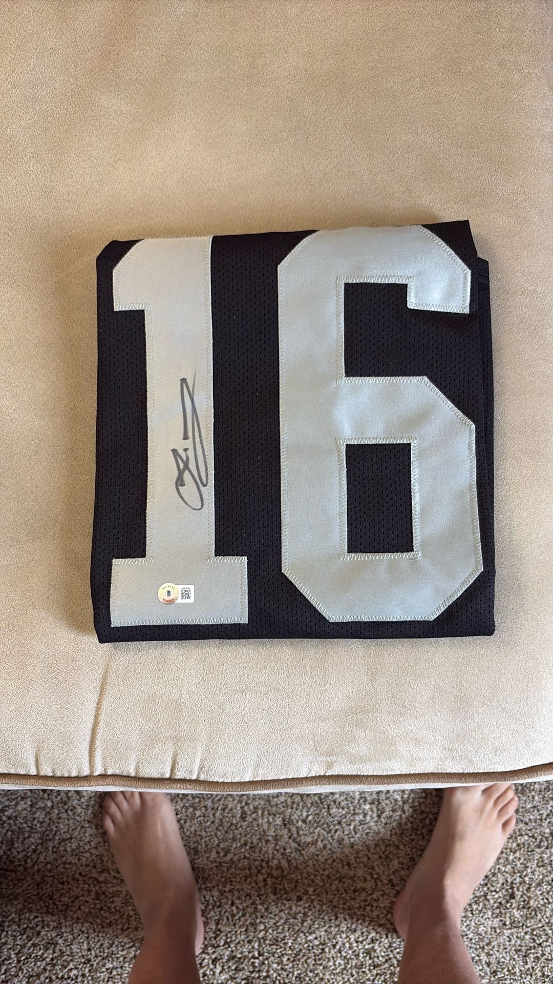Jacoby Meyers Signed Raiders Jersey