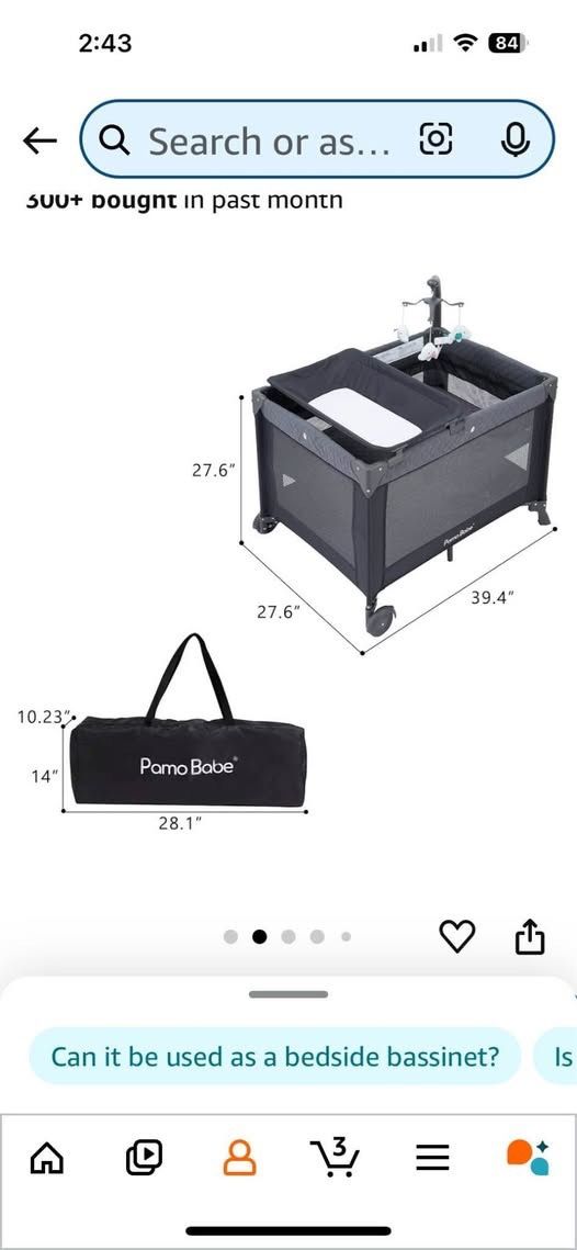 Playard Pack And Play With Changing Table Option