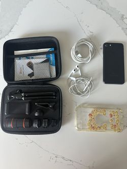 iPhone 7 With Camera Accessories