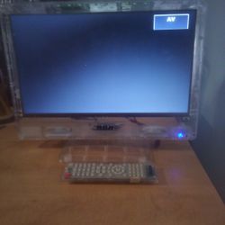 Translucent RCA Prison TV 19-in(With Remote)
