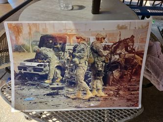 Army picture frame