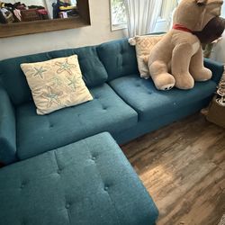 Lovesac couch sofa with sleeper pullout queen bed