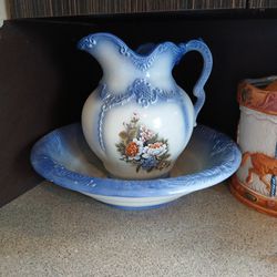 Blue  Ceramic Set