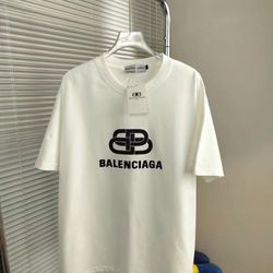 Balenciaga White T-shirt Both 