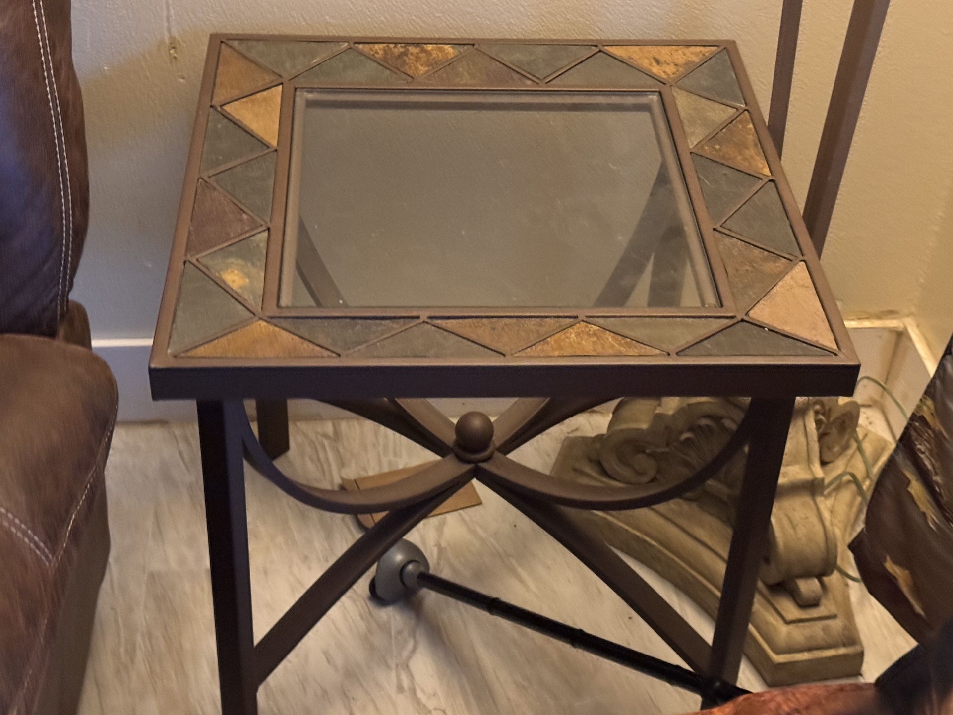Coffee Table And End Tables 